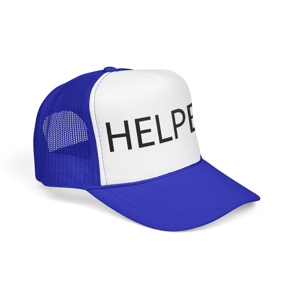 Helper Trucker Hat -Staff Identification Cap-Church Camp