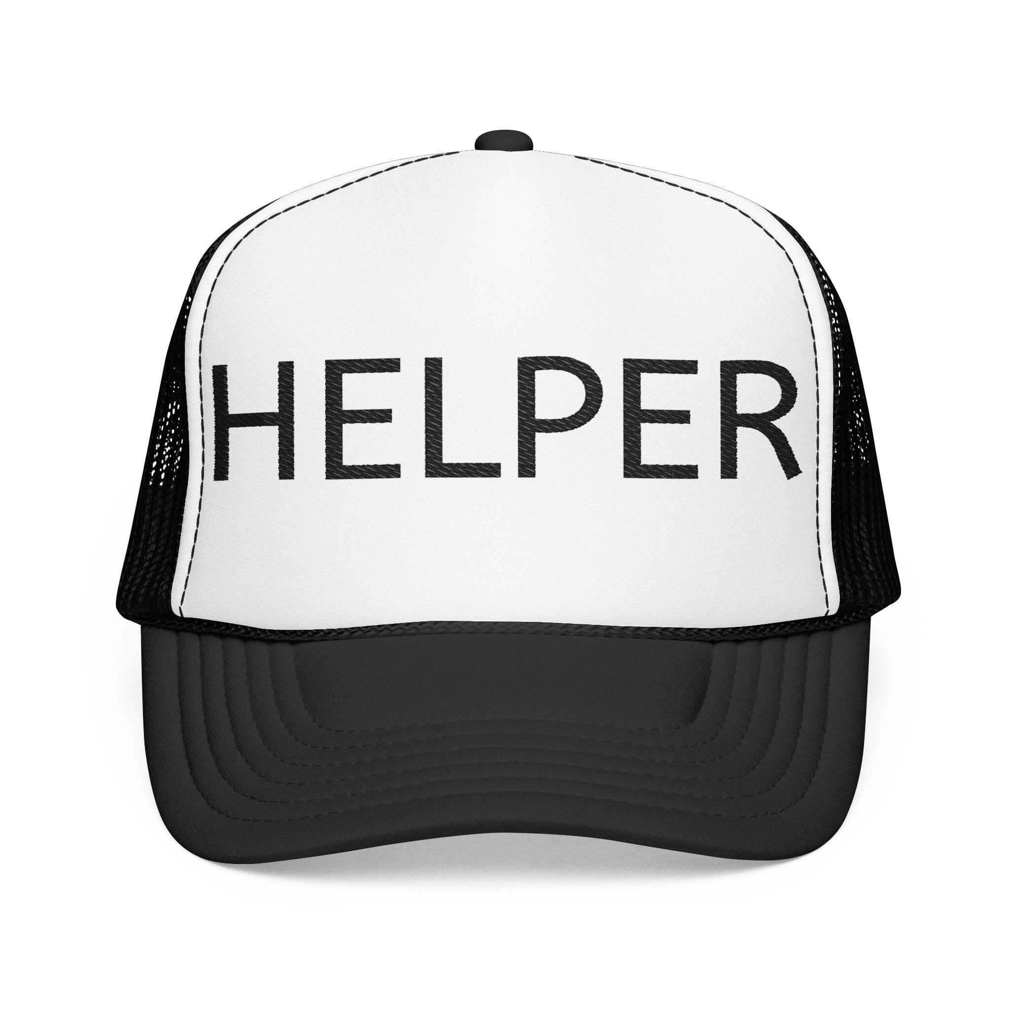 Helper Trucker Hat -Staff Identification Cap-Church Camp