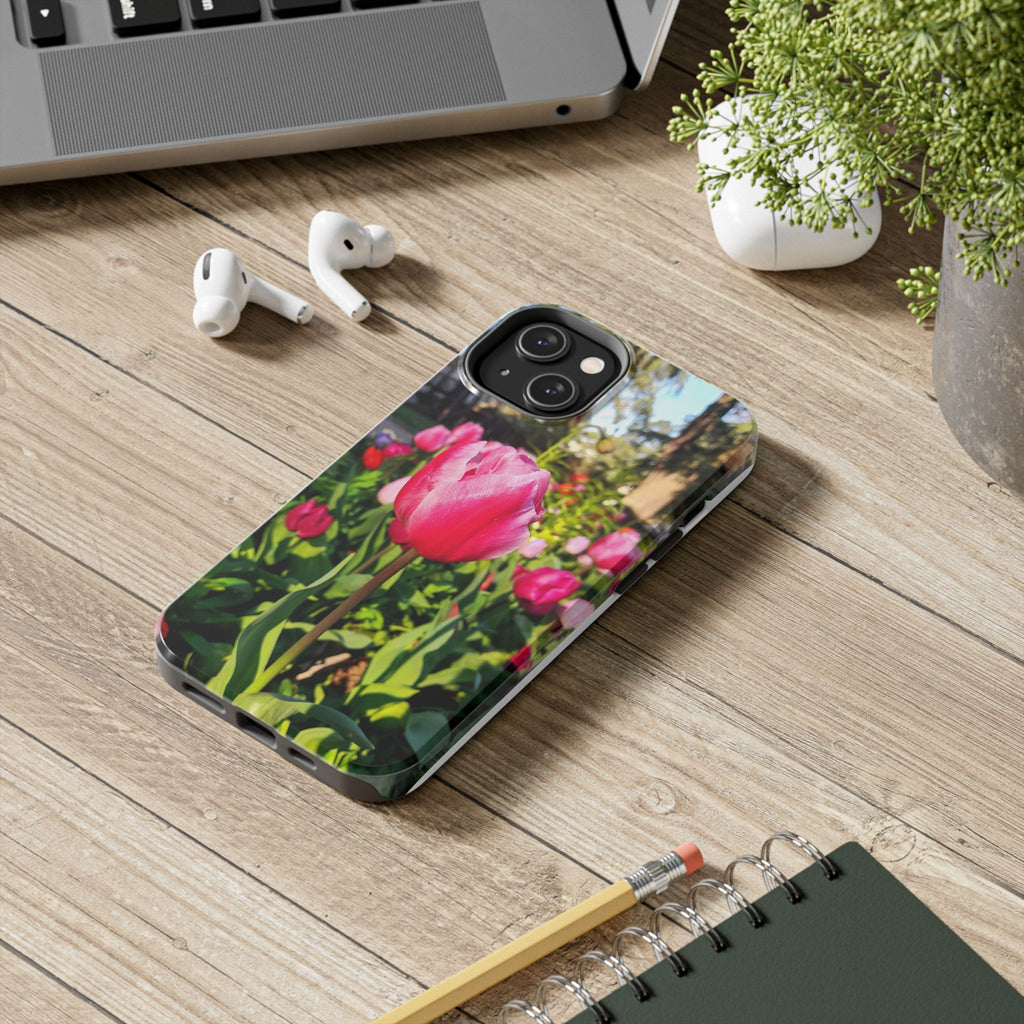 Floral Spring Tough Phone Case — Protective Phone Case with Spring Flowers