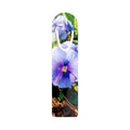 Pansy Floral Metal Bookmark — Purple Garden Flower Reading Gift