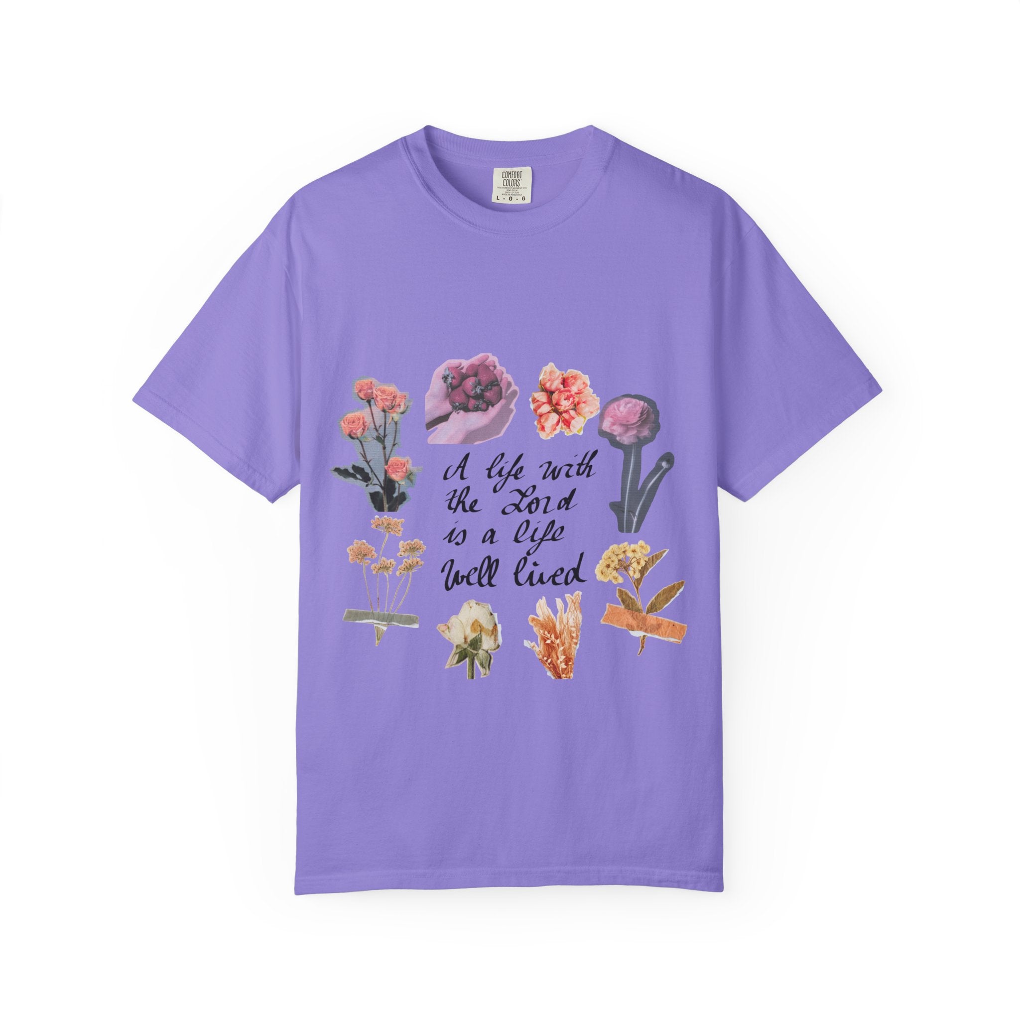 Christian Floral T-Shirt — Faith-Inspired Floral Tee