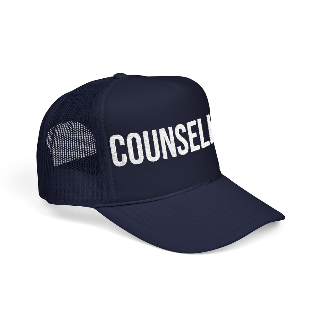 Counselor Foam Trucker Hat — Christian Camp & Conference Counselor Cap