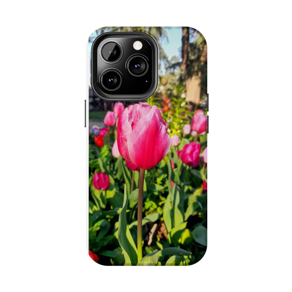 Floral Spring Tough Phone Case — Protective Phone Case with Spring Flowers