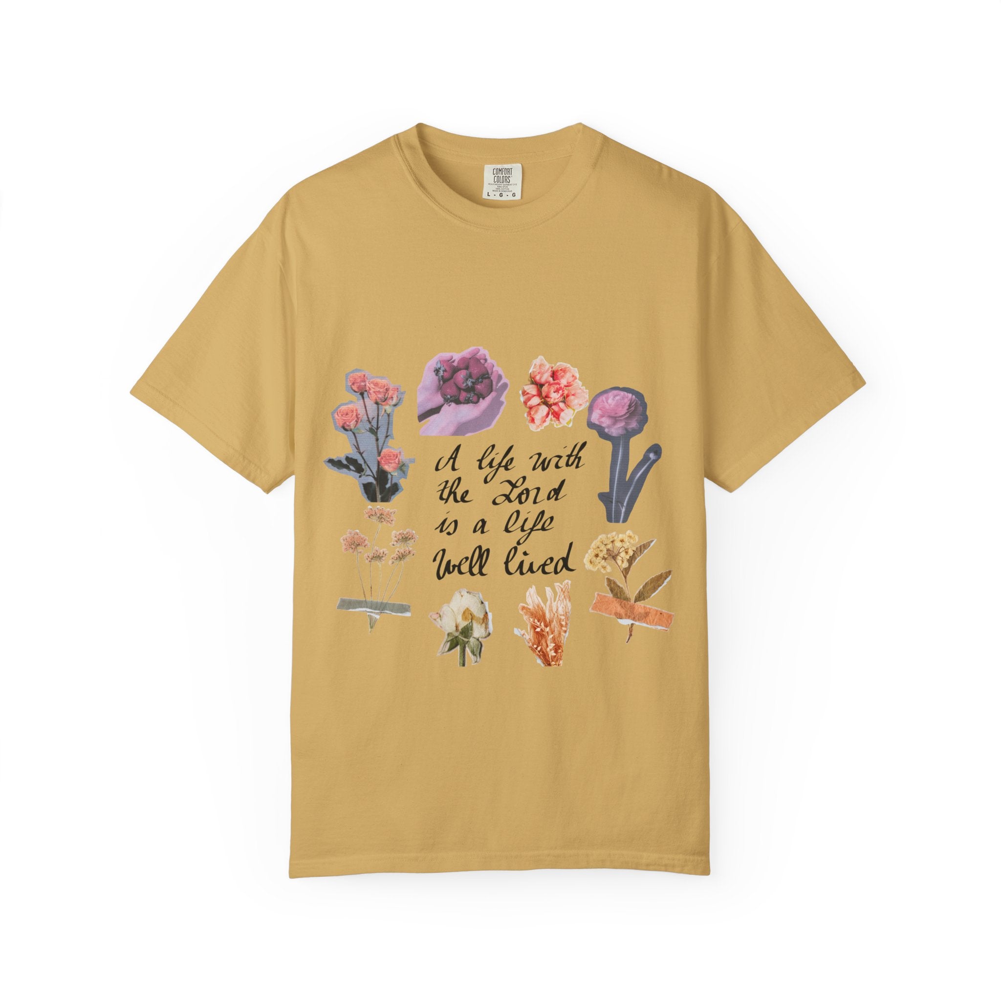 Christian Floral T-Shirt — Faith-Inspired Floral Tee