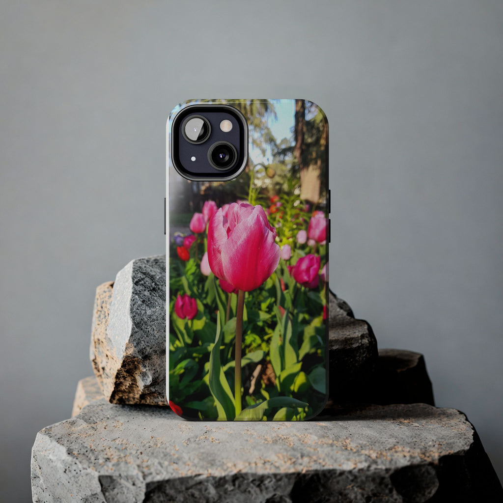 Floral Spring Tough Phone Case — Protective Phone Case with Spring Flowers