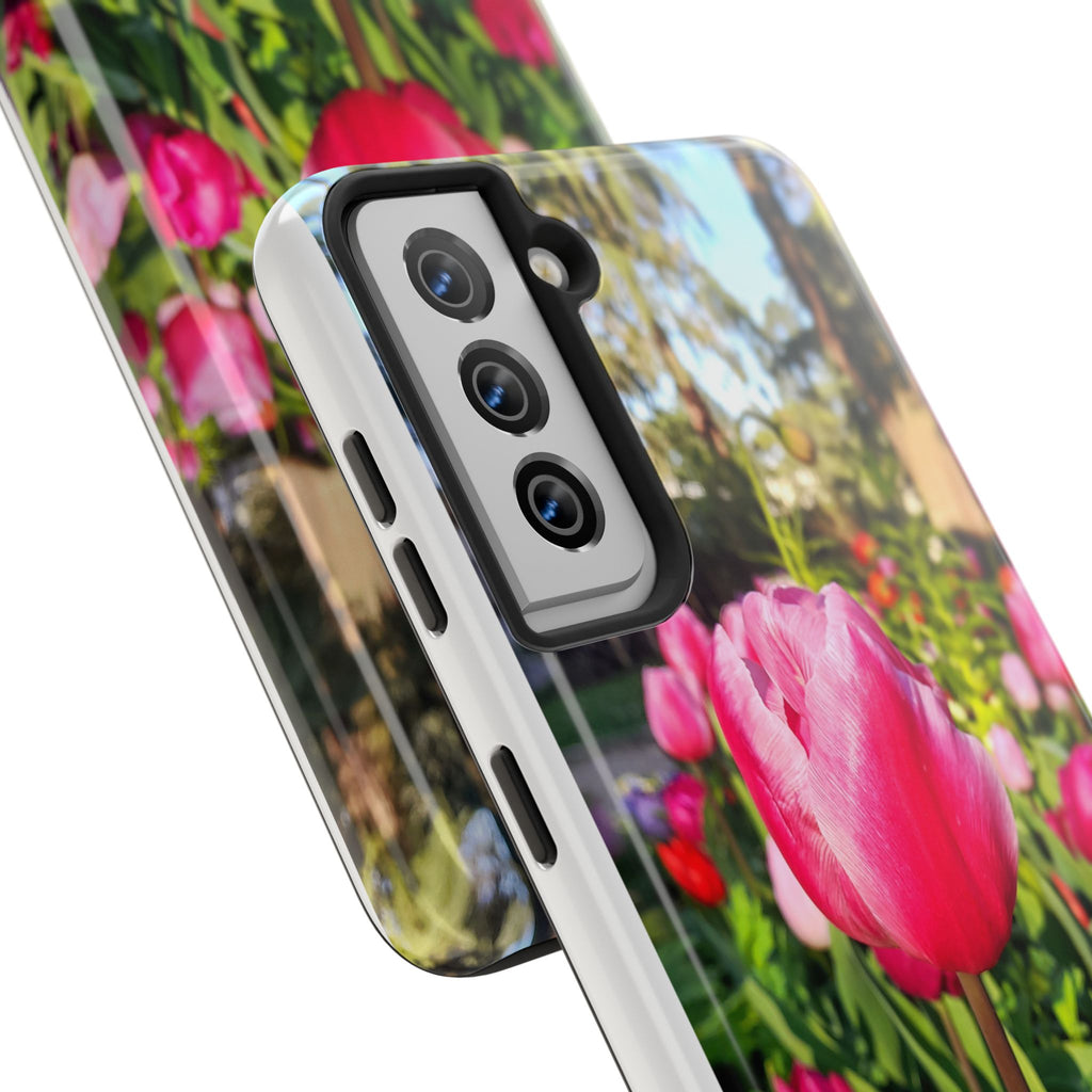Floral Spring Tough Phone Case — Protective Phone Case with Spring Flowers