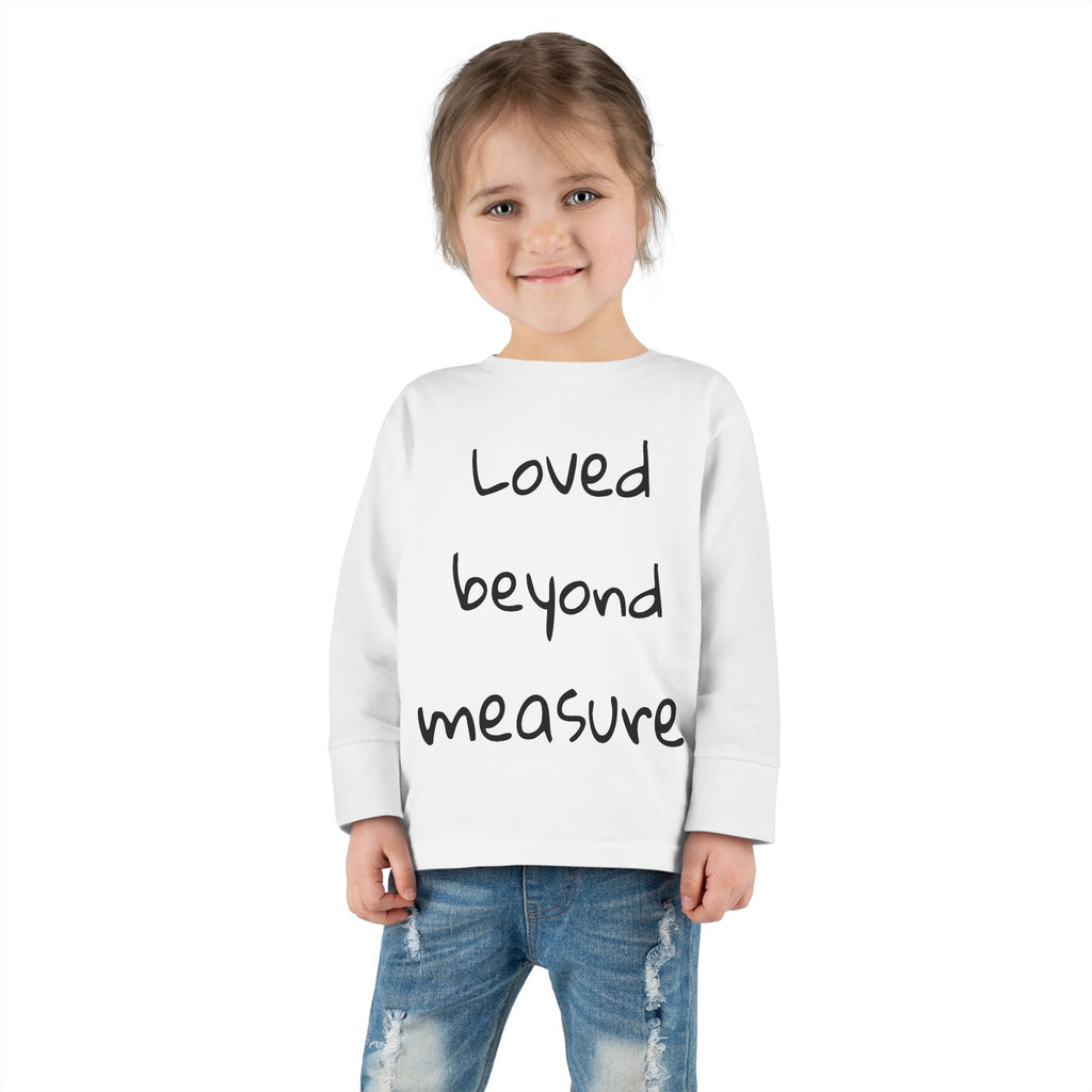 Christian Toddler Long Sleeve Tee — Gift for Christian Kids