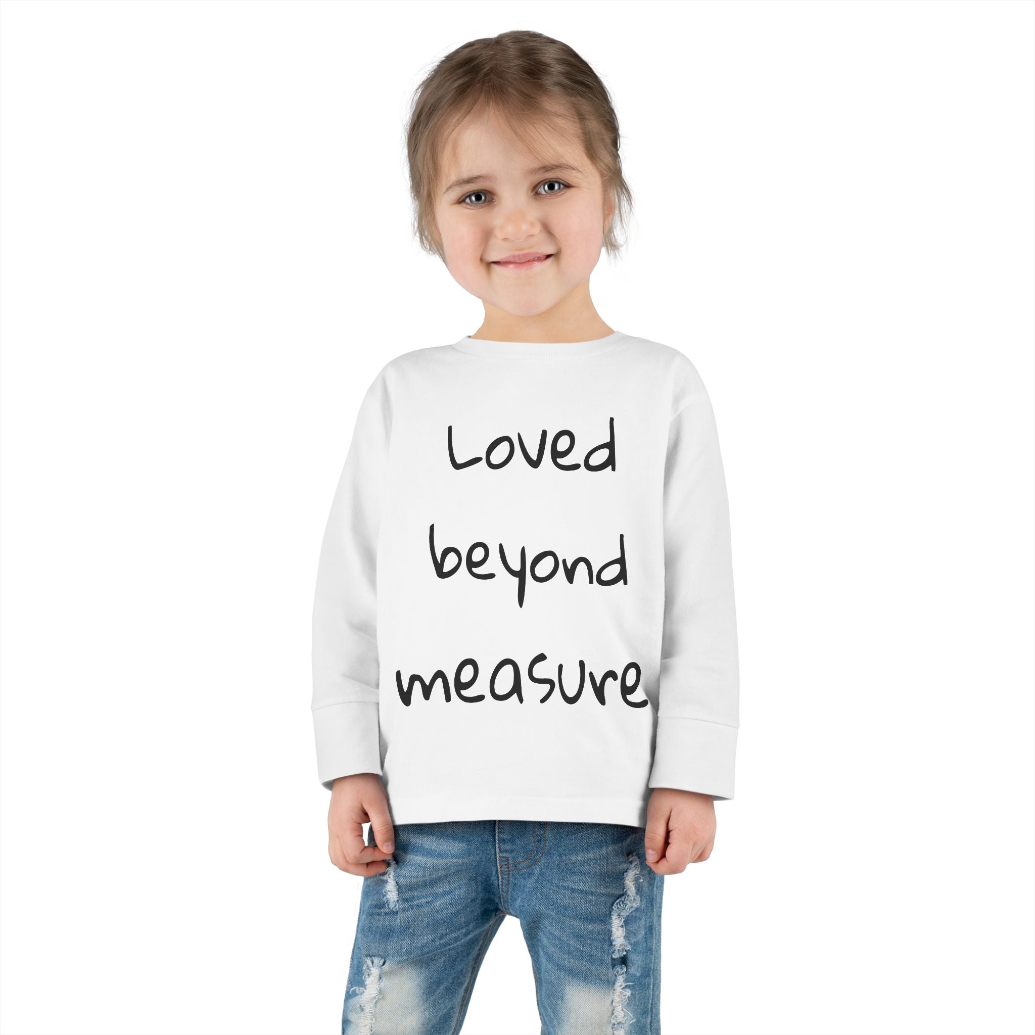 Christian Toddler Long Sleeve Tee — Gift for Christian Kids