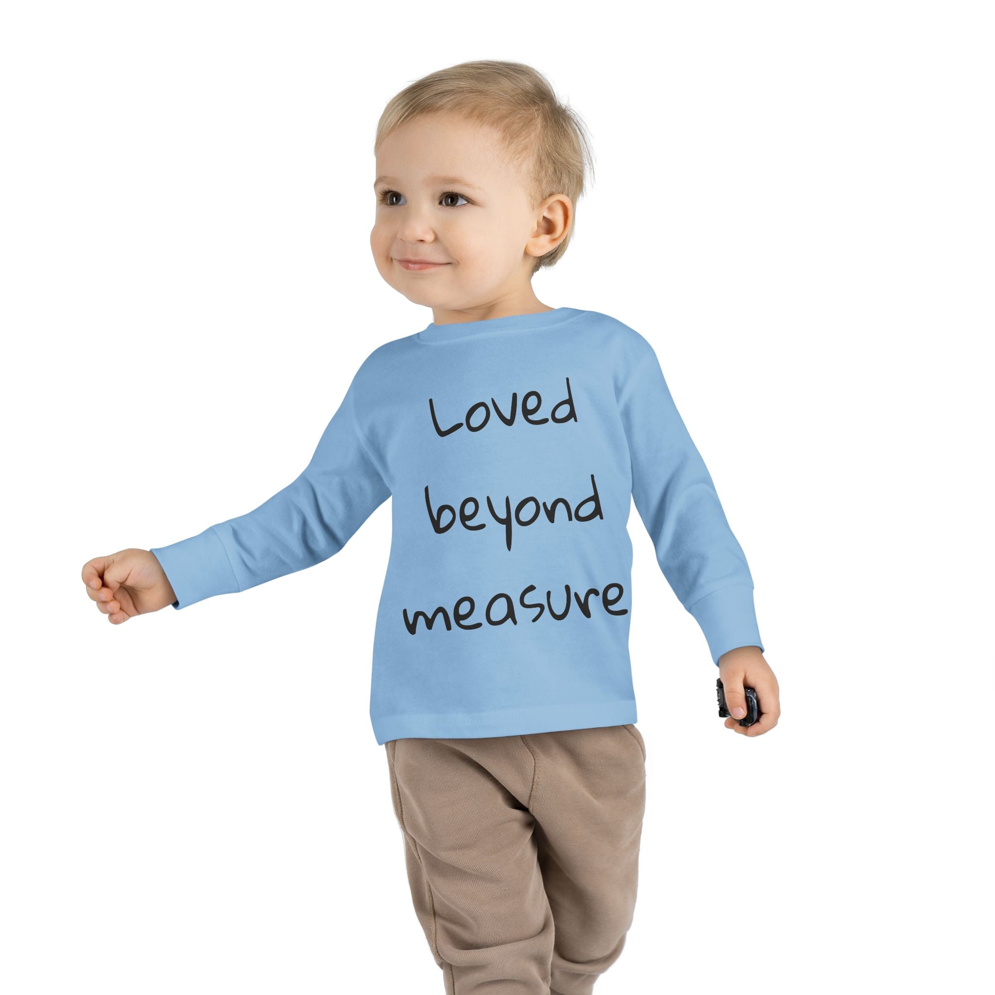 Christian Toddler Long Sleeve Tee — Gift for Christian Kids