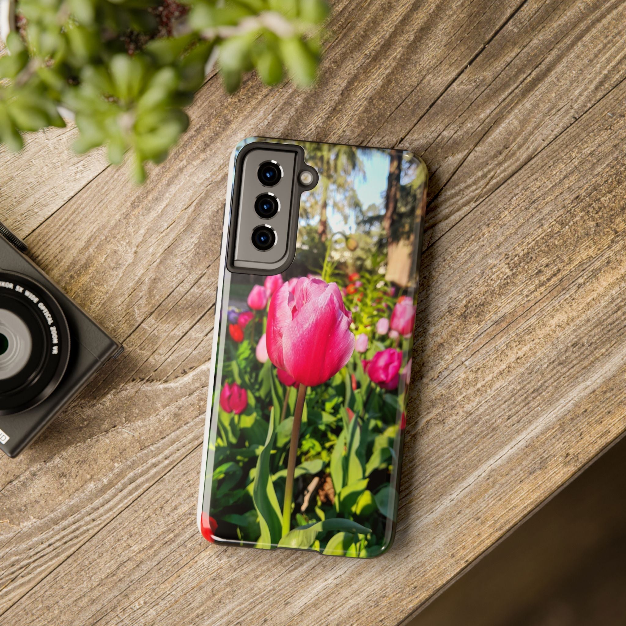 Floral Spring Tough Phone Case — Protective Phone Case with Spring Flowers