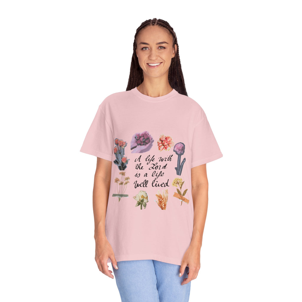 Christian Floral T-Shirt — Faith-Inspired Floral Tee
