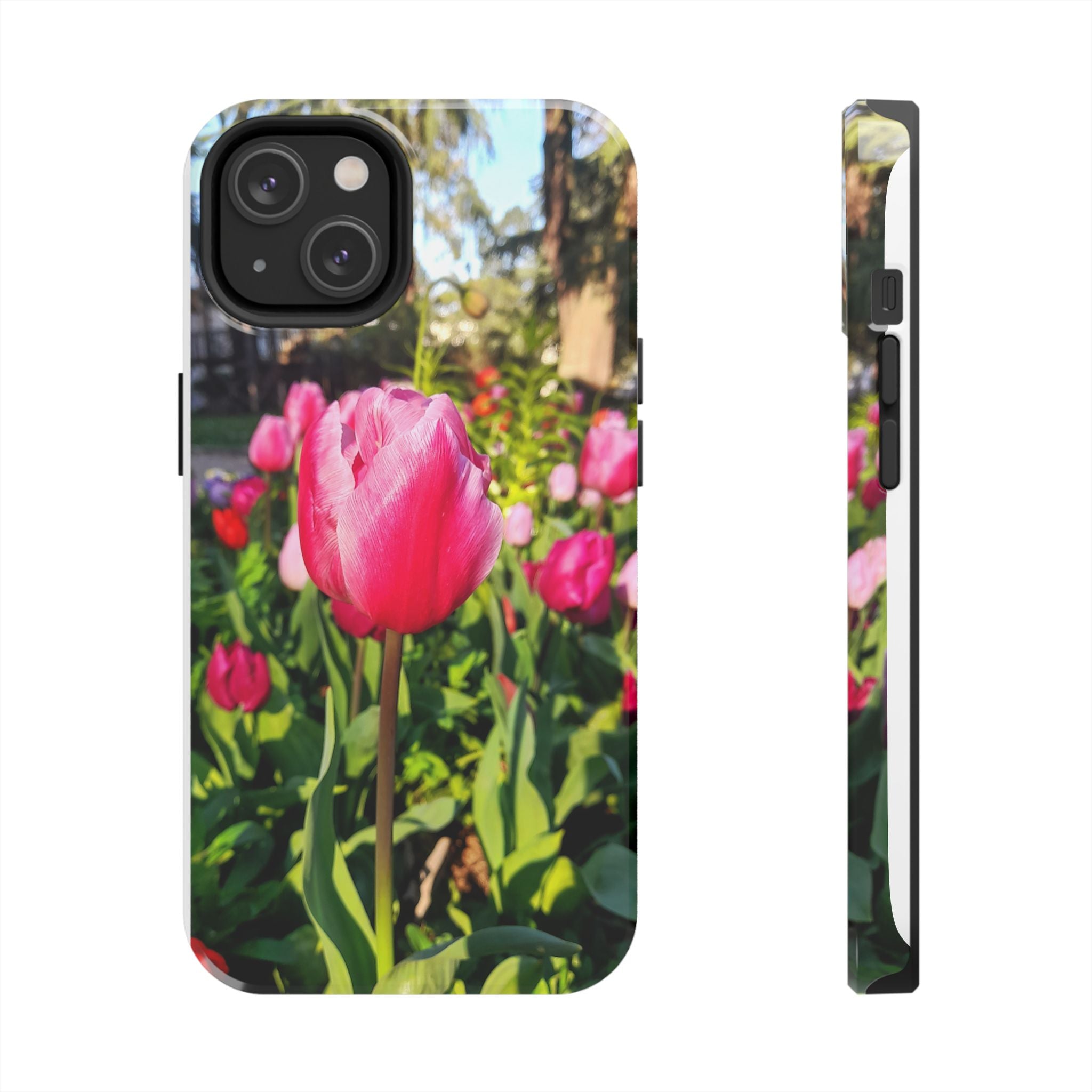 Floral Spring Tough Phone Case — Protective Phone Case with Spring Flowers