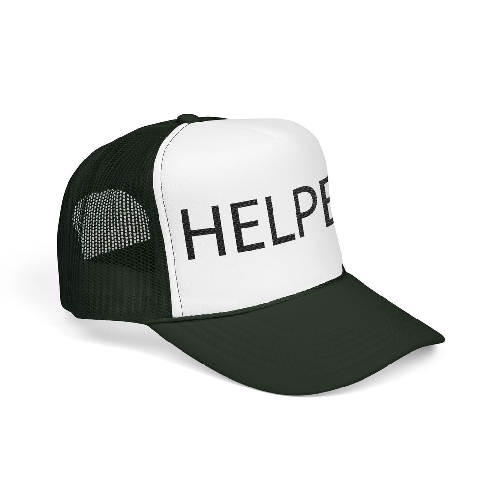 Helper Trucker Hat -Staff Identification Cap-Church Camp