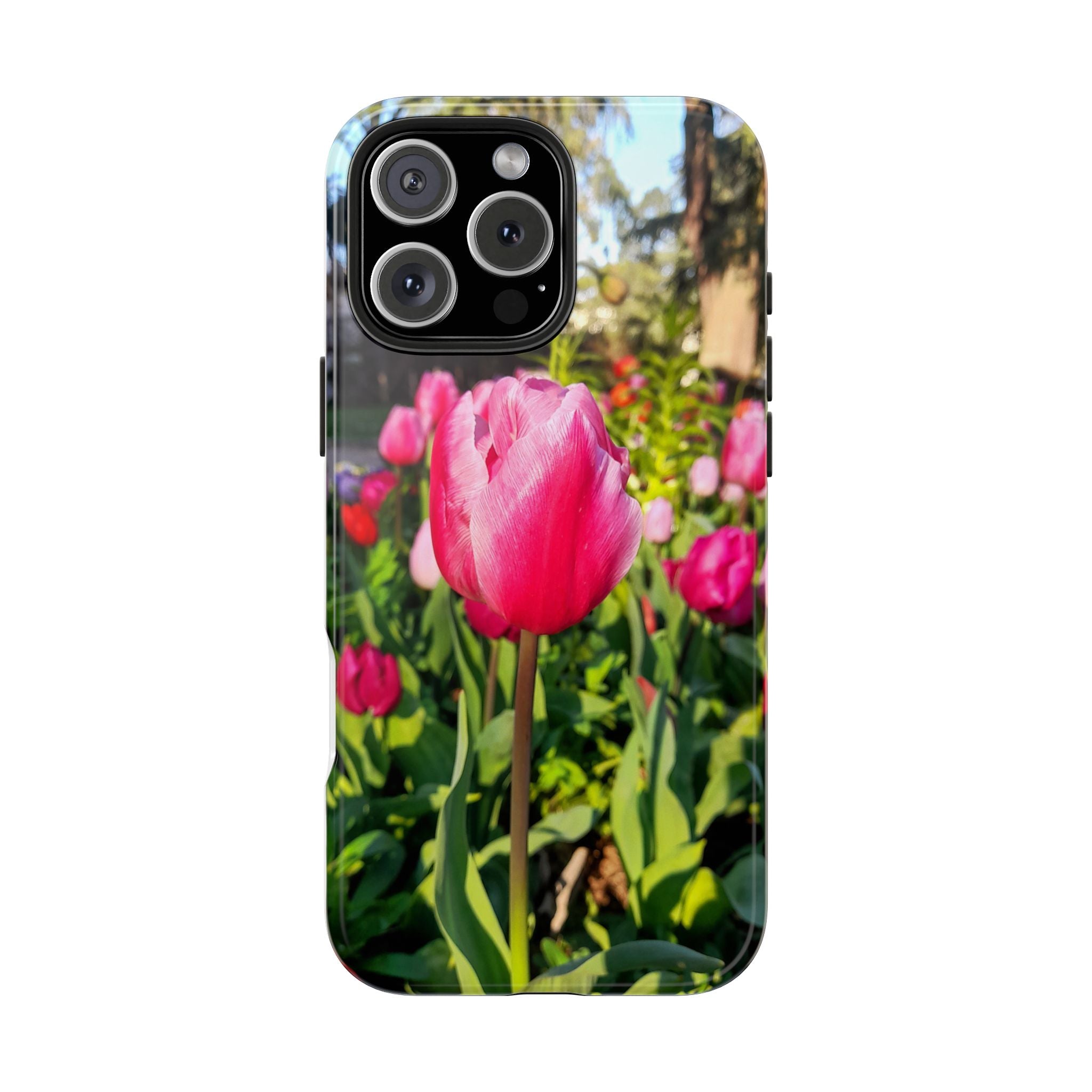 Floral Spring Tough Phone Case — Protective Phone Case with Spring Flowers