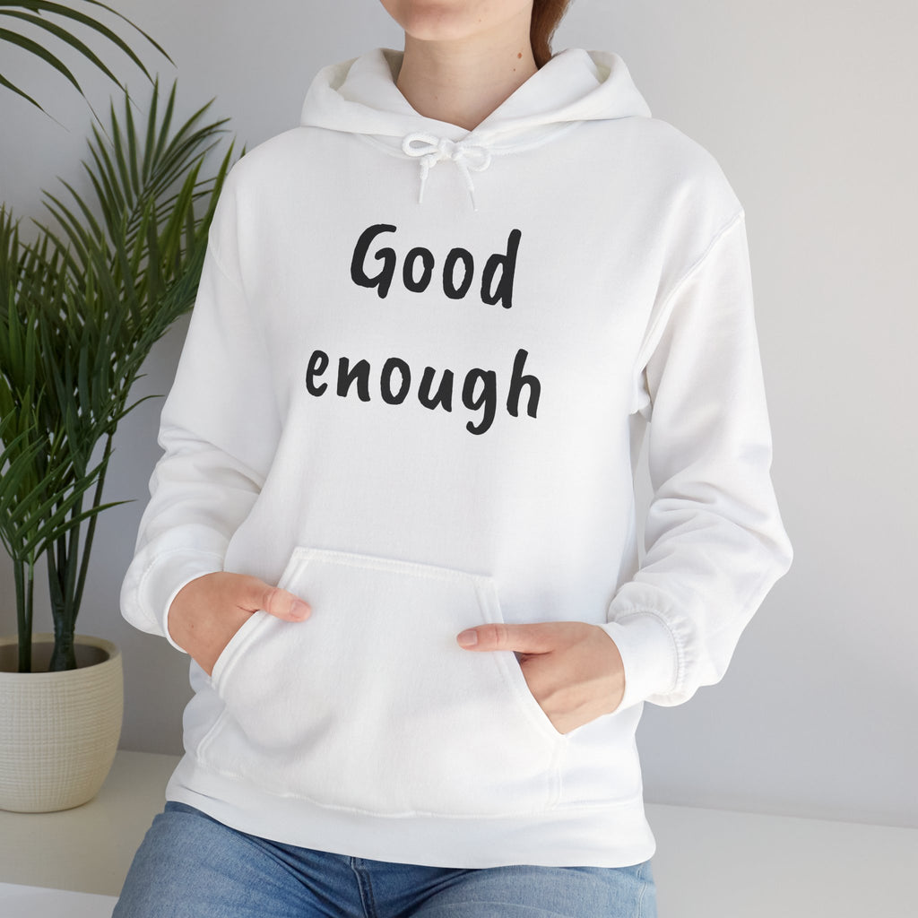 Non‑Perfectionist Motivational Hoodie — Inspirational Quote Sweatshirt