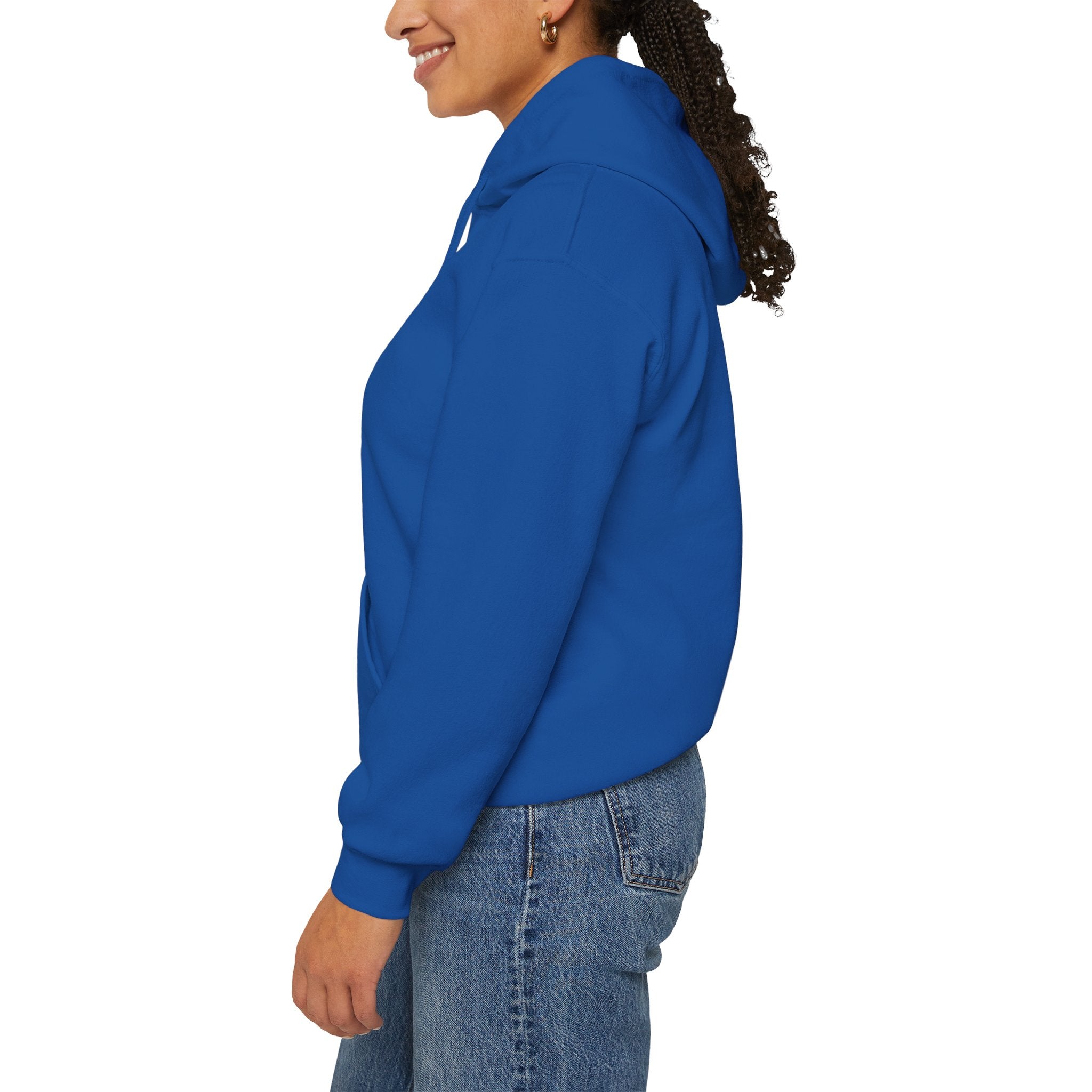 Hand-Drawn Kid Artwork Mom & Child Hoodie — Handmade Love Illustration