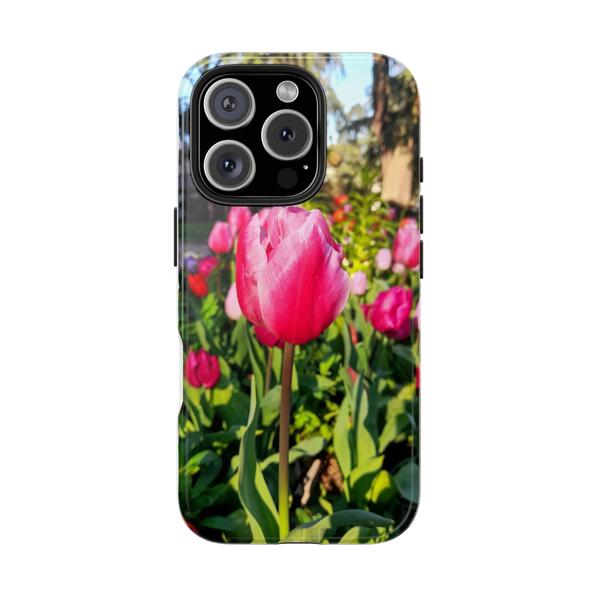 Floral Spring Tough Phone Case — Protective Phone Case with Spring Flowers