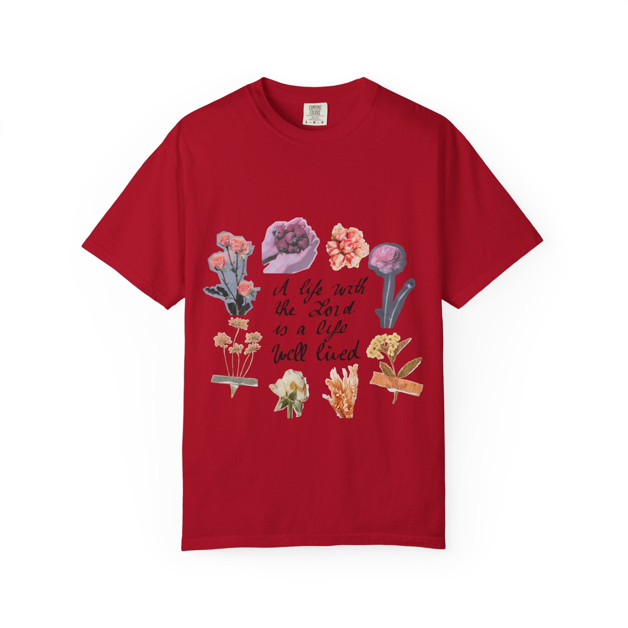 Christian Floral T-Shirt — Faith-Inspired Floral Tee