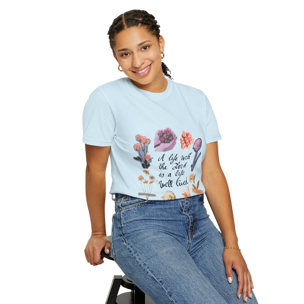 Christian Floral T-Shirt — Faith-Inspired Floral Tee