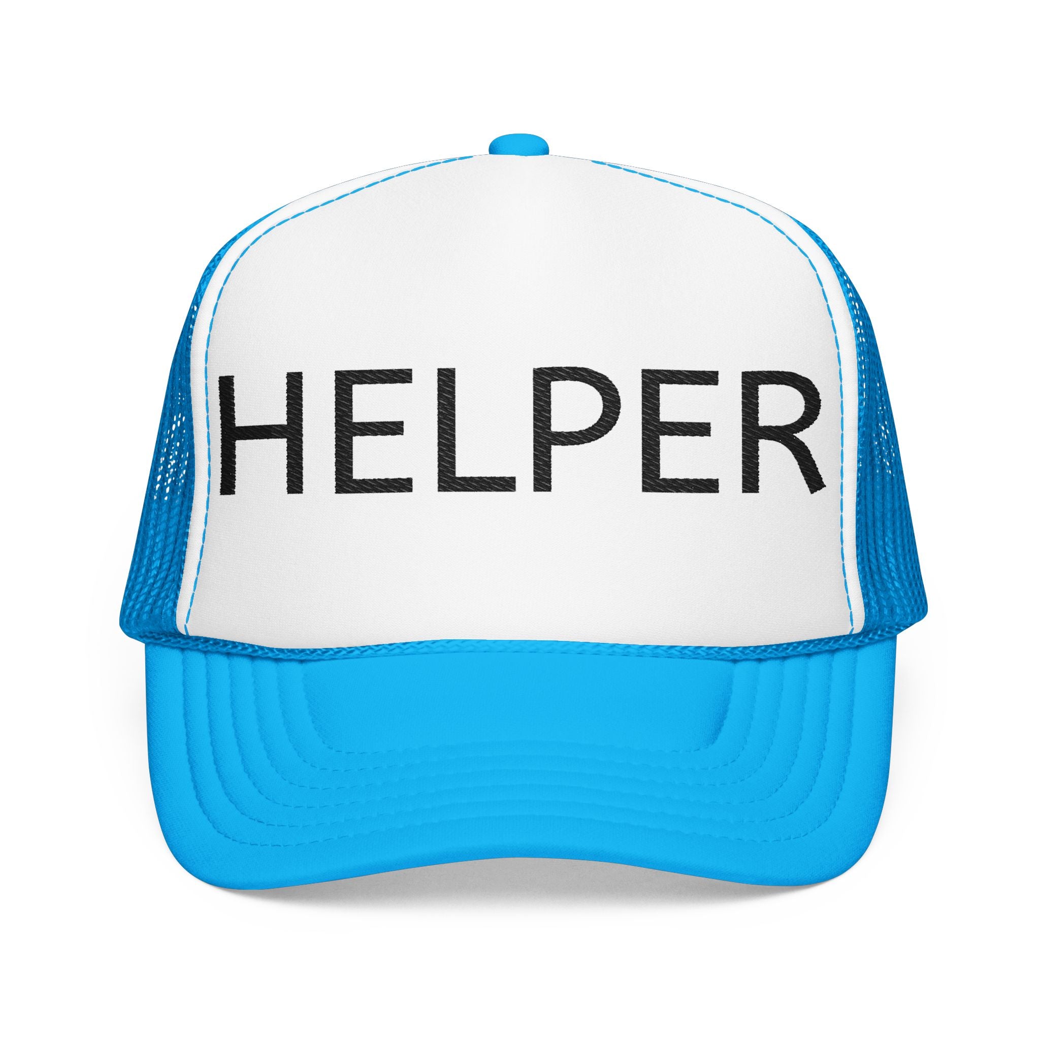 Helper Trucker Hat -Staff Identification Cap-Church Camp