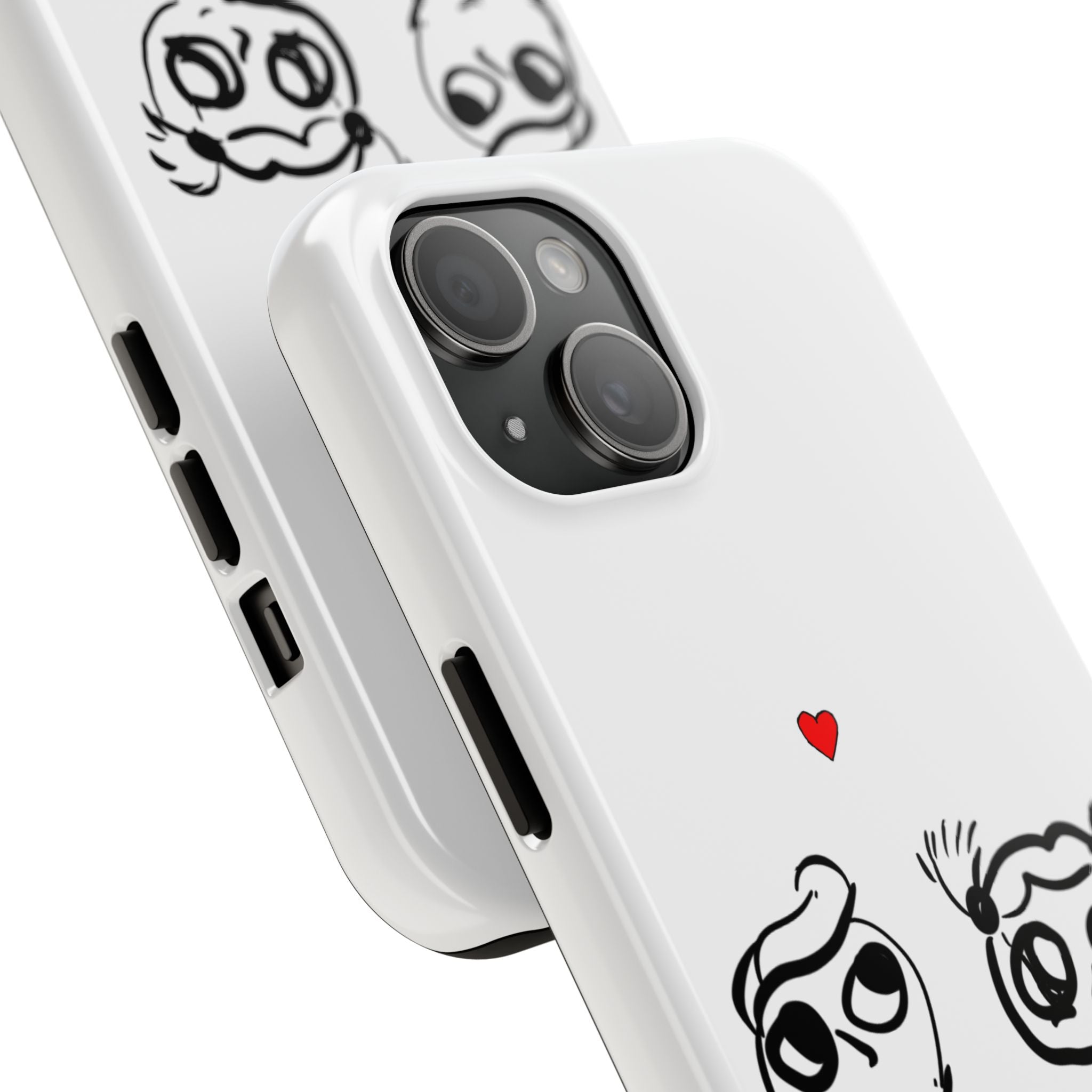 Cute Romantic Hand-Drawn Phone Case — 'Tough Phone Cases'
