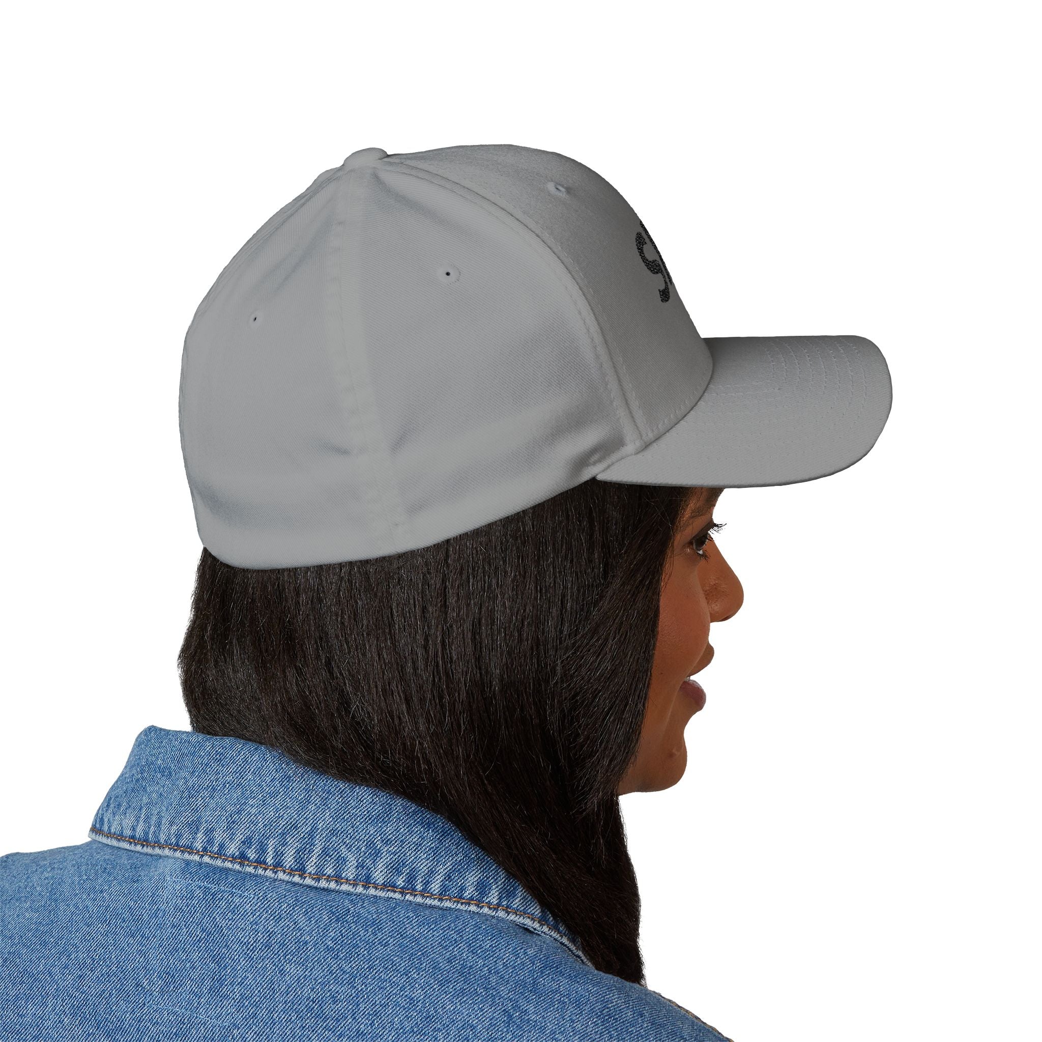 Embroidered 'SHEEP' Closed-Back Cap