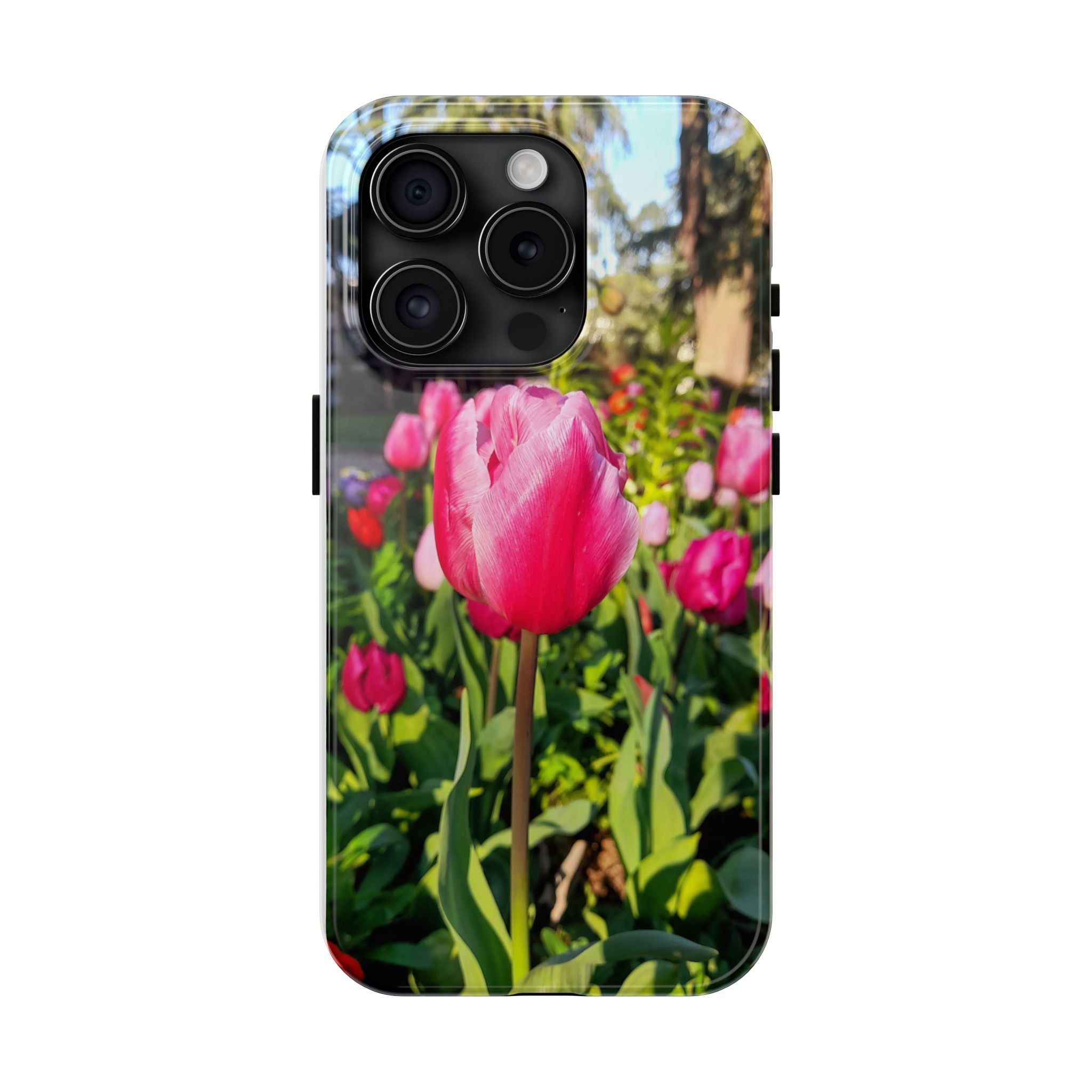 Floral Spring Tough Phone Case — Protective Phone Case with Spring Flowers