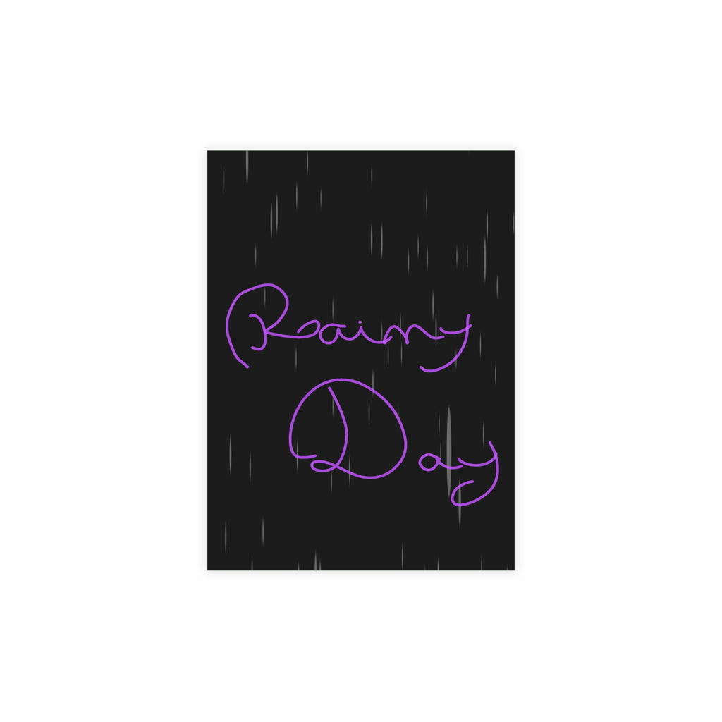 Encouragement Postcard Bundle — Child’s Rainy Day Artwork (Envelopes Included)