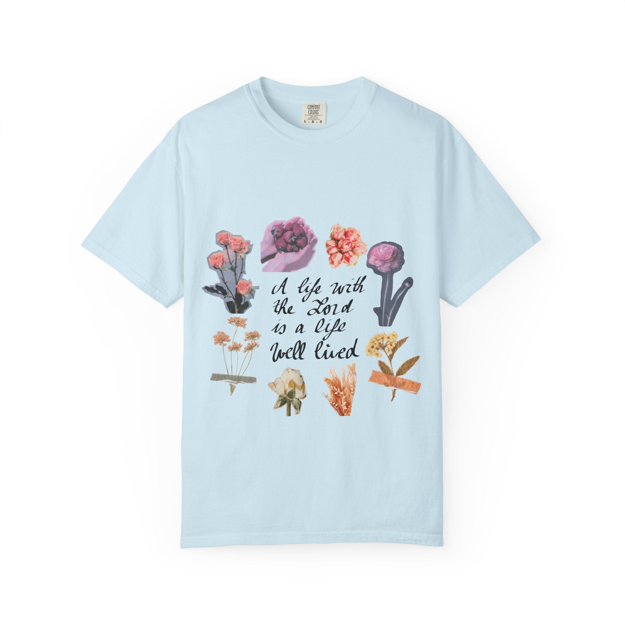 Christian Floral T-Shirt — Faith-Inspired Floral Tee