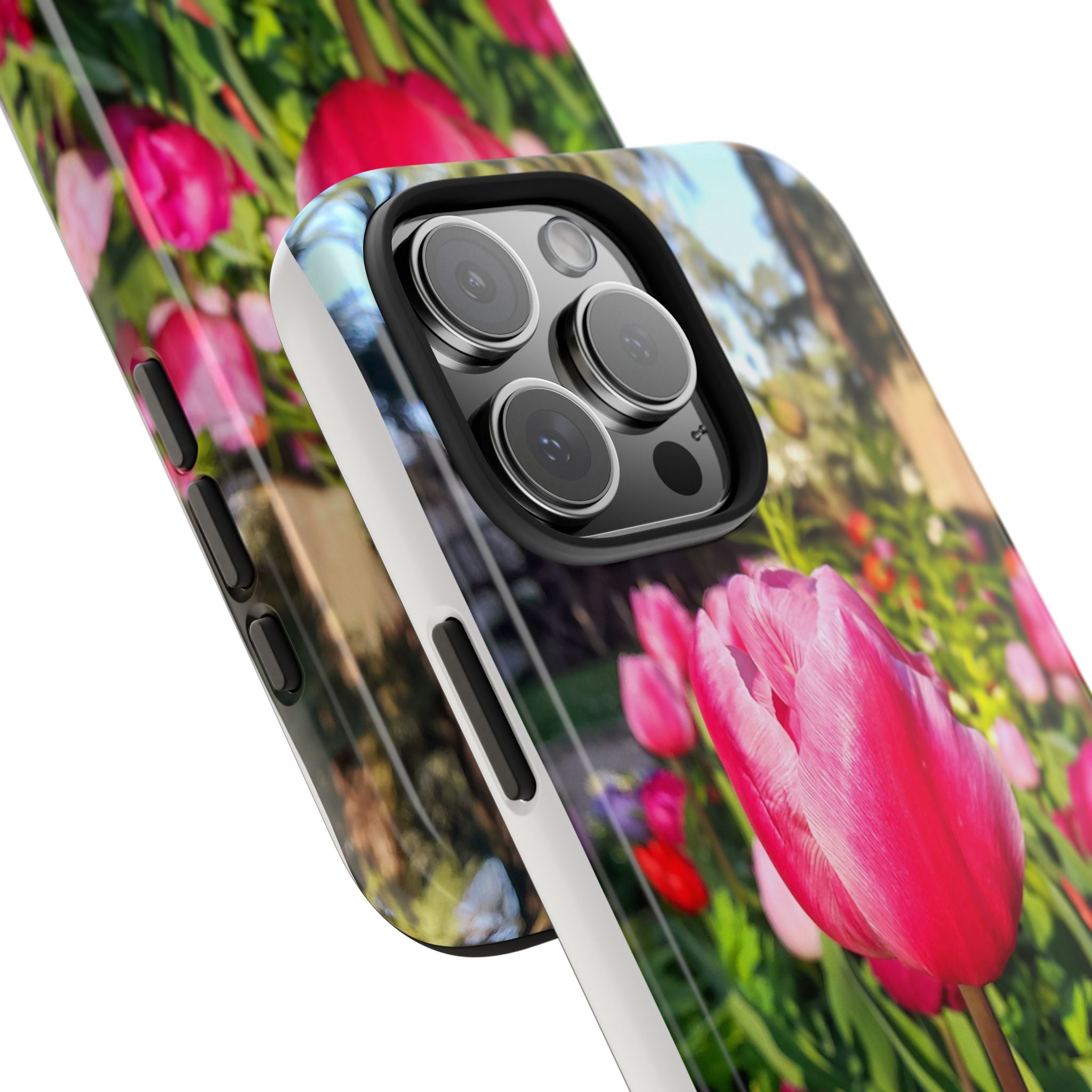 Floral Spring Tough Phone Case — Protective Phone Case with Spring Flowers
