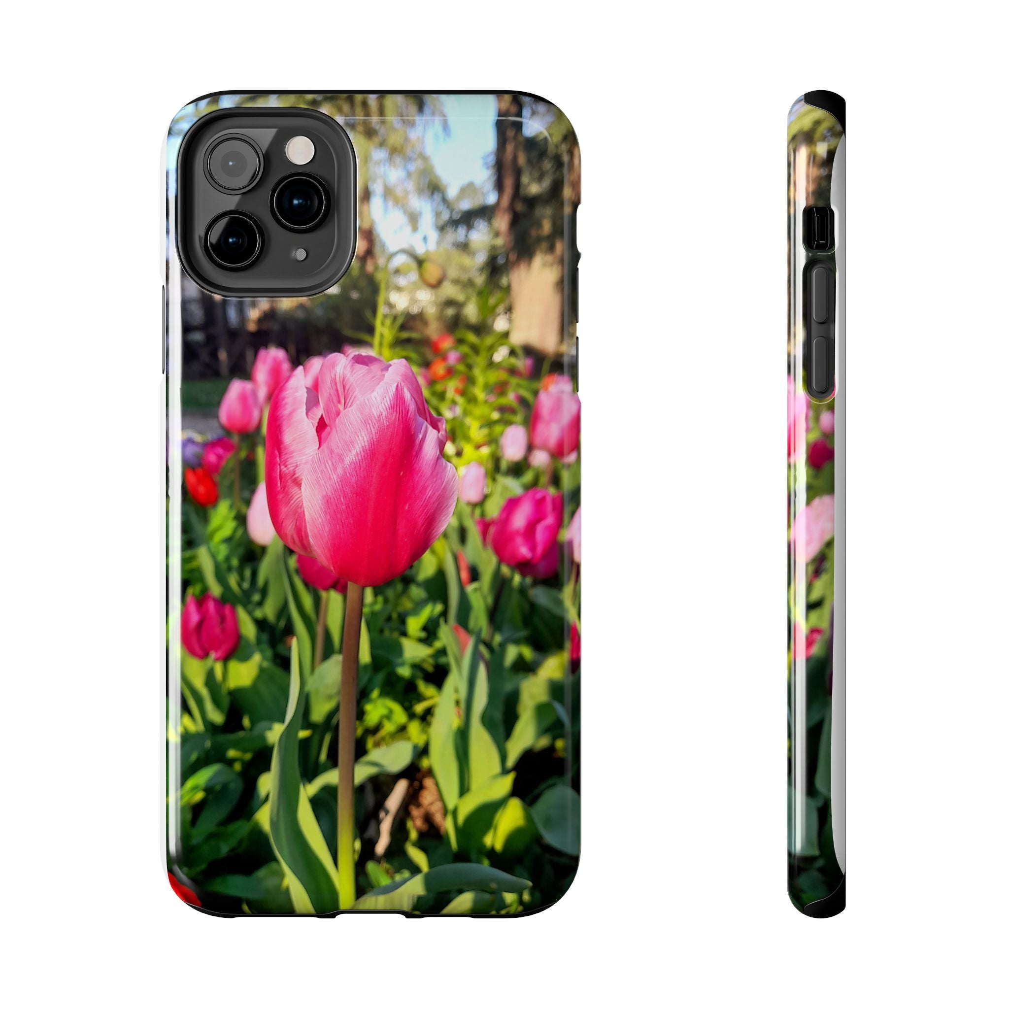 Floral Spring Tough Phone Case — Protective Phone Case with Spring Flowers