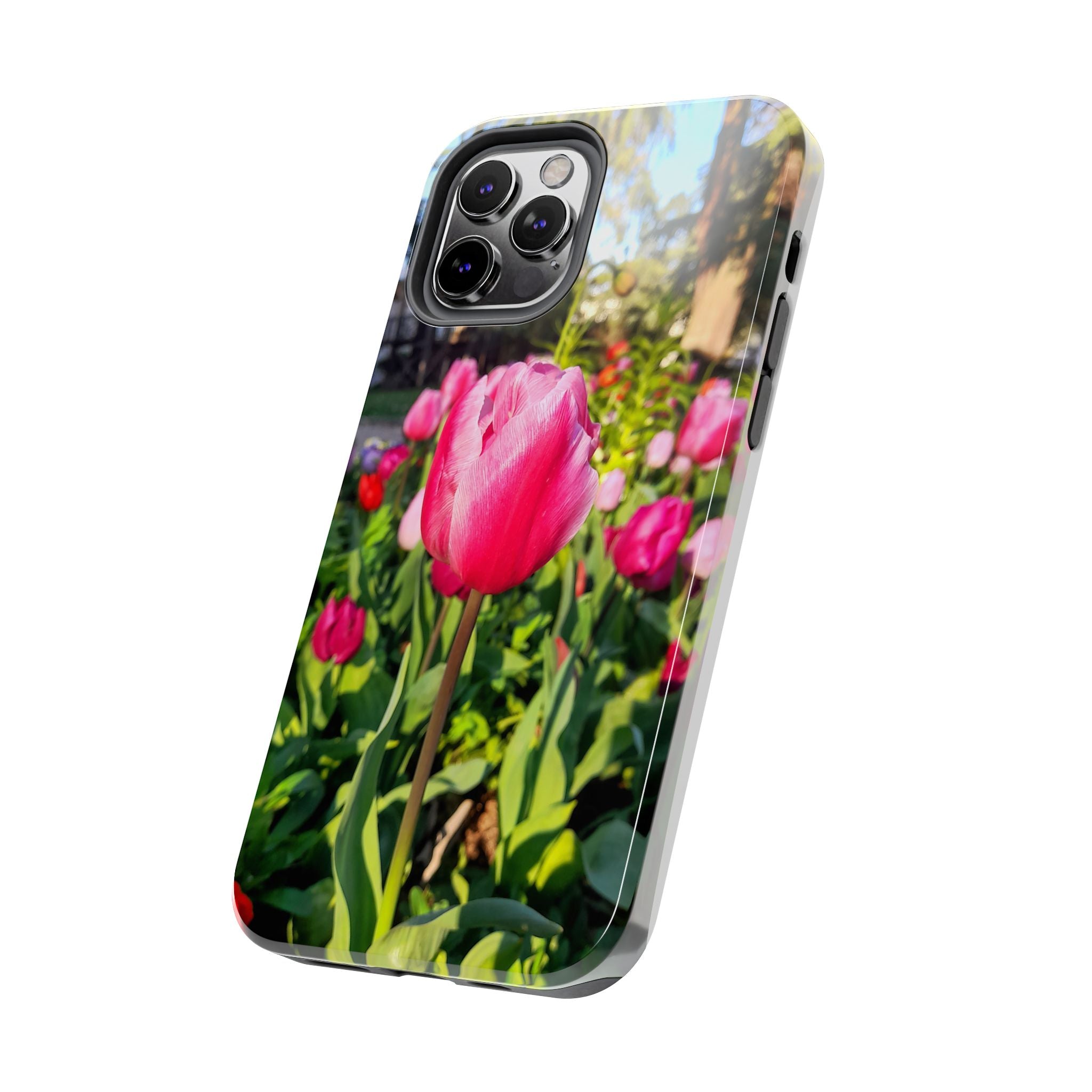 Floral Spring Tough Phone Case — Protective Phone Case with Spring Flowers