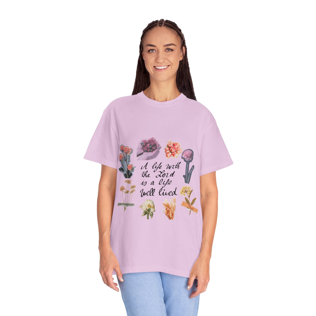Christian Floral T-Shirt — Faith-Inspired Floral Tee