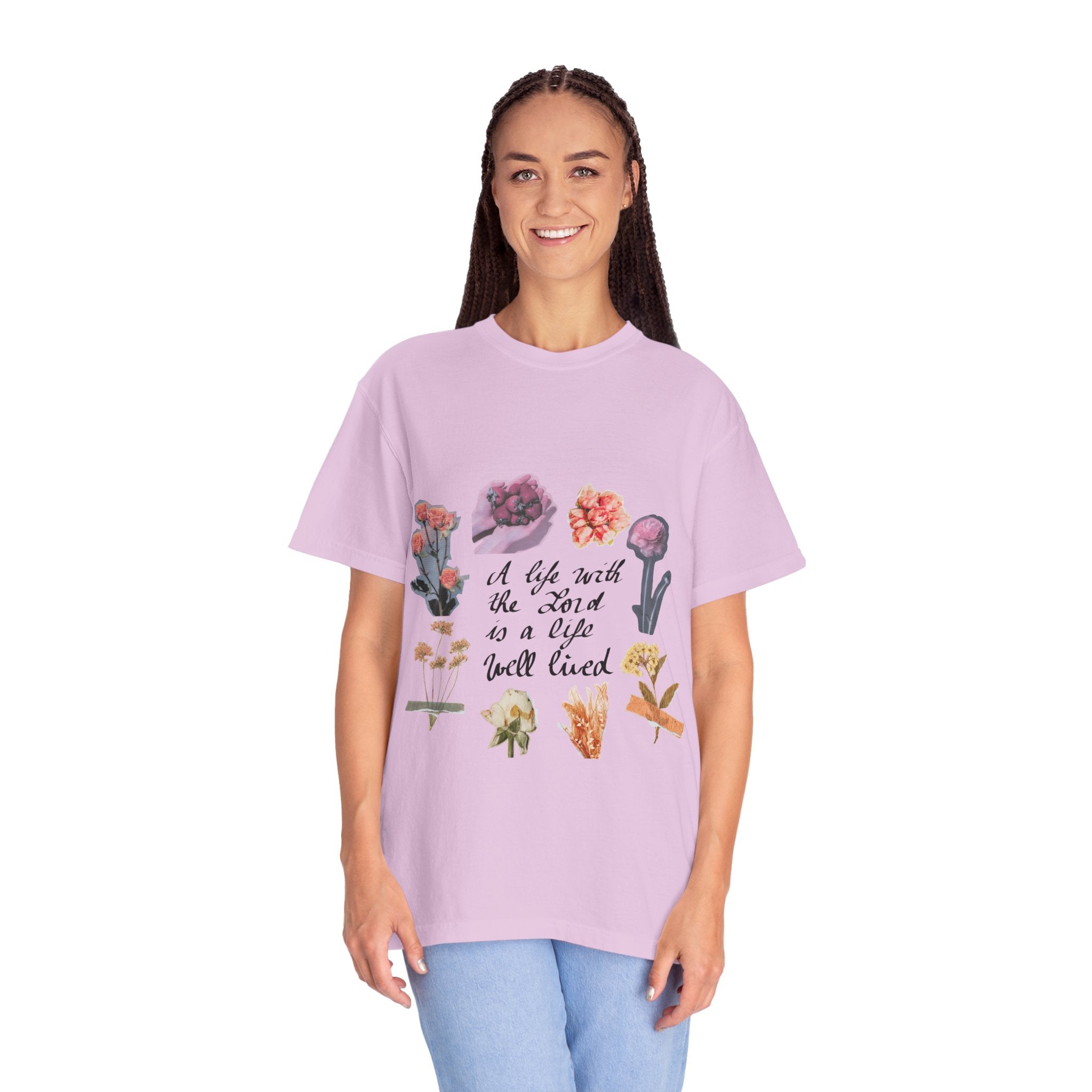 Christian Floral T-Shirt — Faith-Inspired Floral Tee