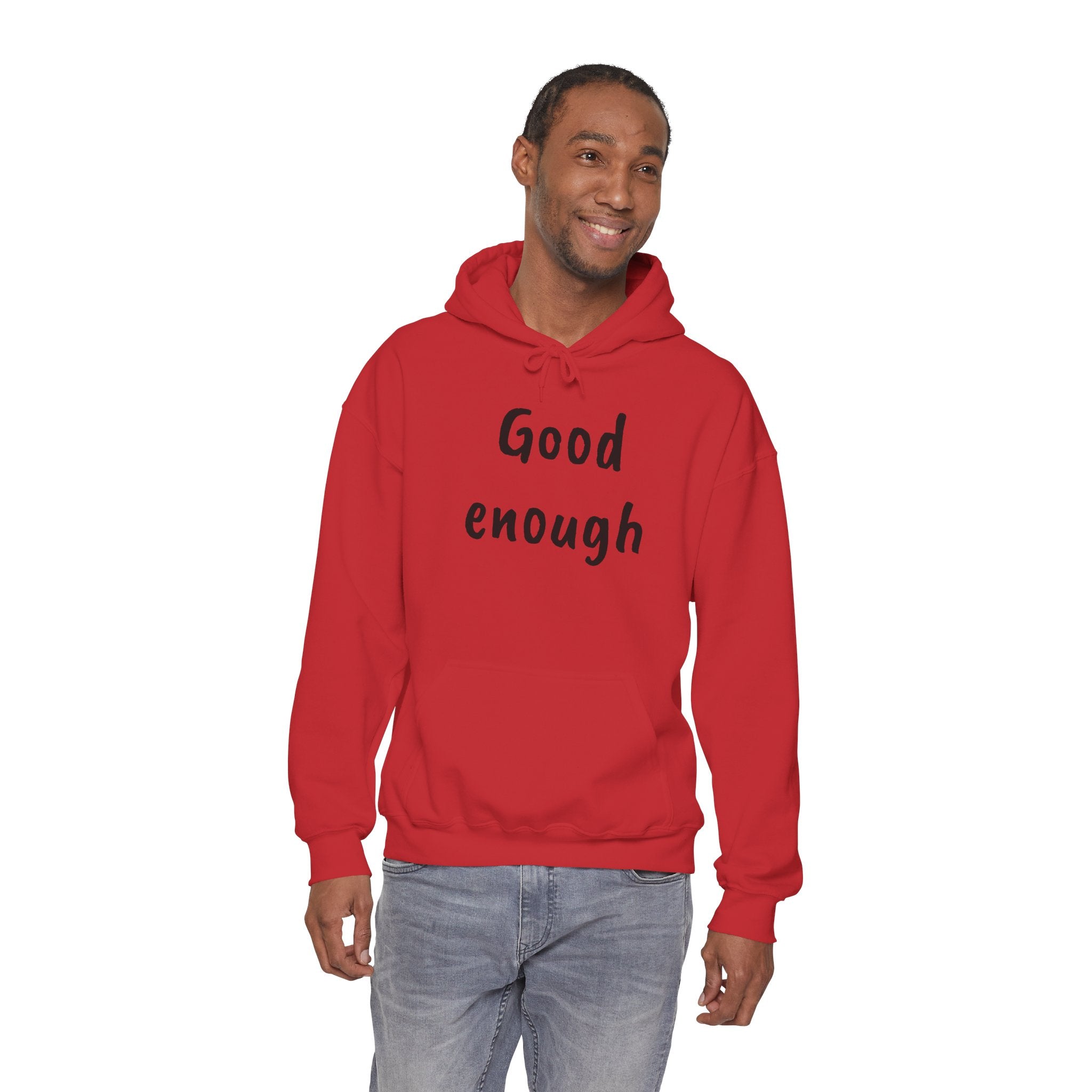 Non‑Perfectionist Motivational Hoodie — Inspirational Quote Sweatshirt