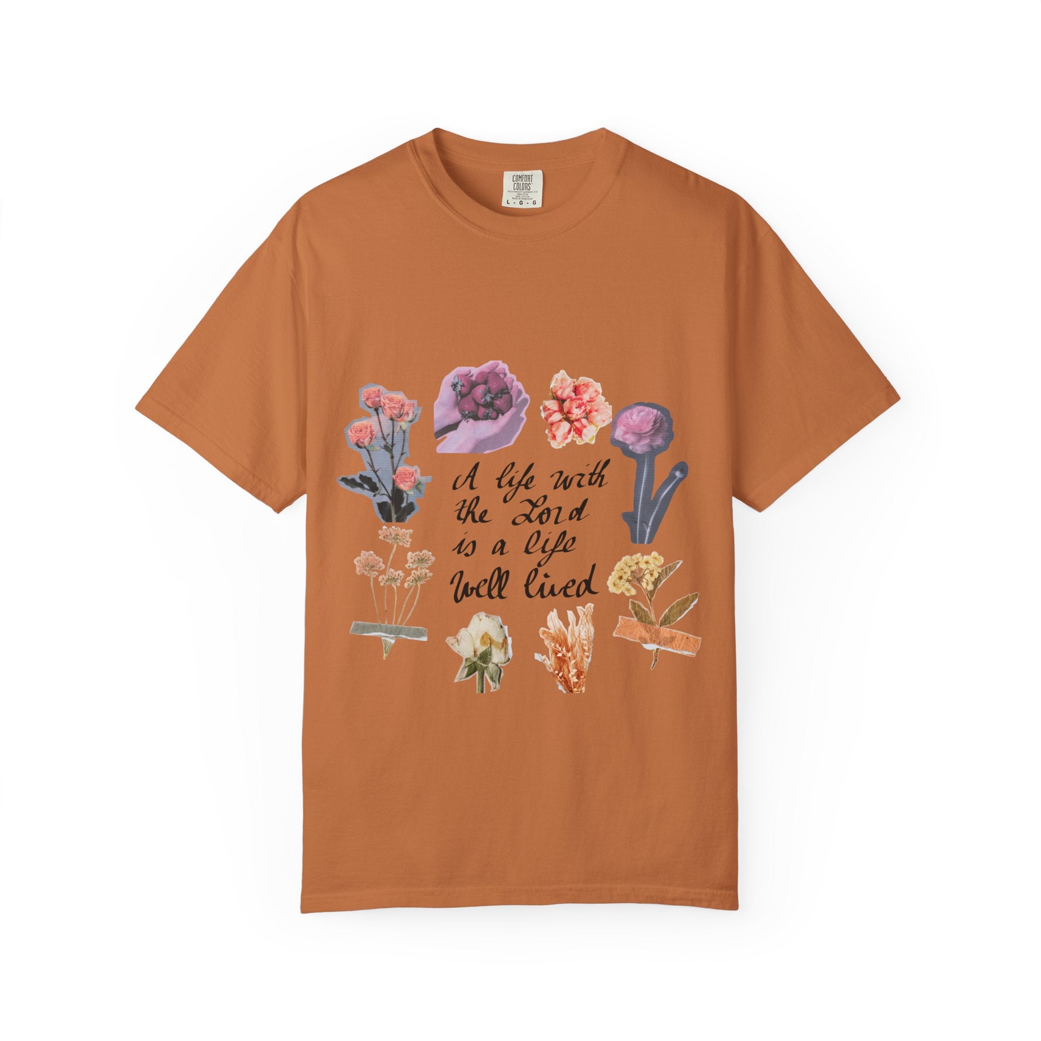 Christian Floral T-Shirt — Faith-Inspired Floral Tee